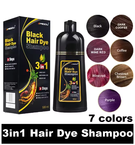 Champú para Canas 300 ml Negro